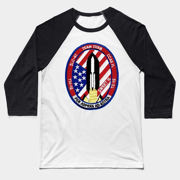 USA 118 Logo Baseball T-Shirt by Spacestuffplus